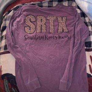 Long sleeve texas tee